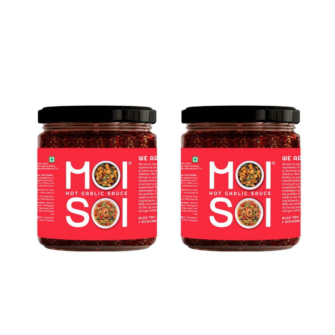 Hot Garlic Sauce (Pack of 2)