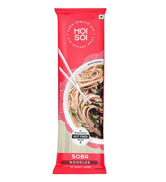 Buckwheat Soba Noodles, Front side