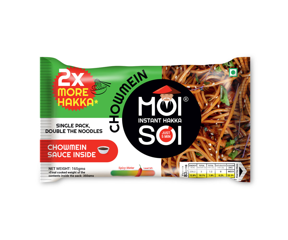 MOI SOI Instant Hakka Chowmein Noodles