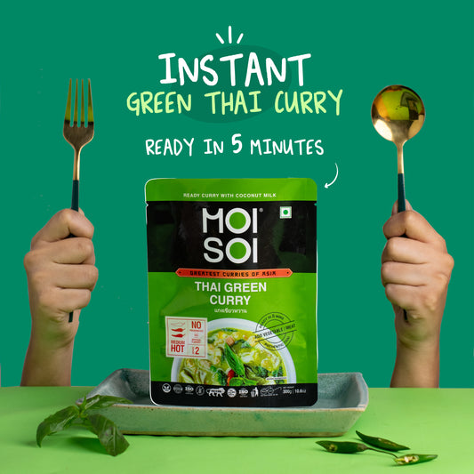 Instant Thai Green Curry, Ready in 5 minutes